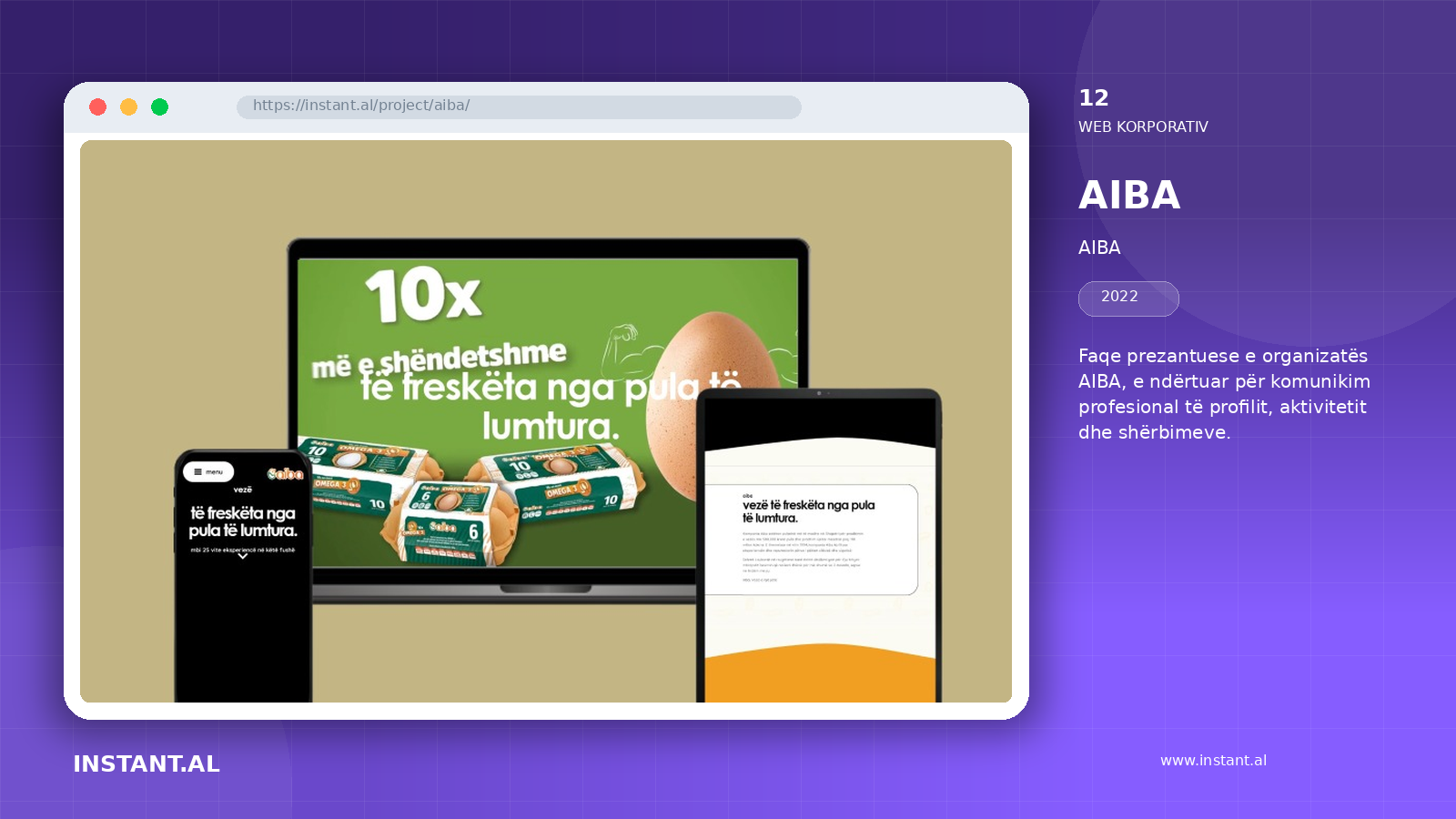 Pamje nga projekti AIBA