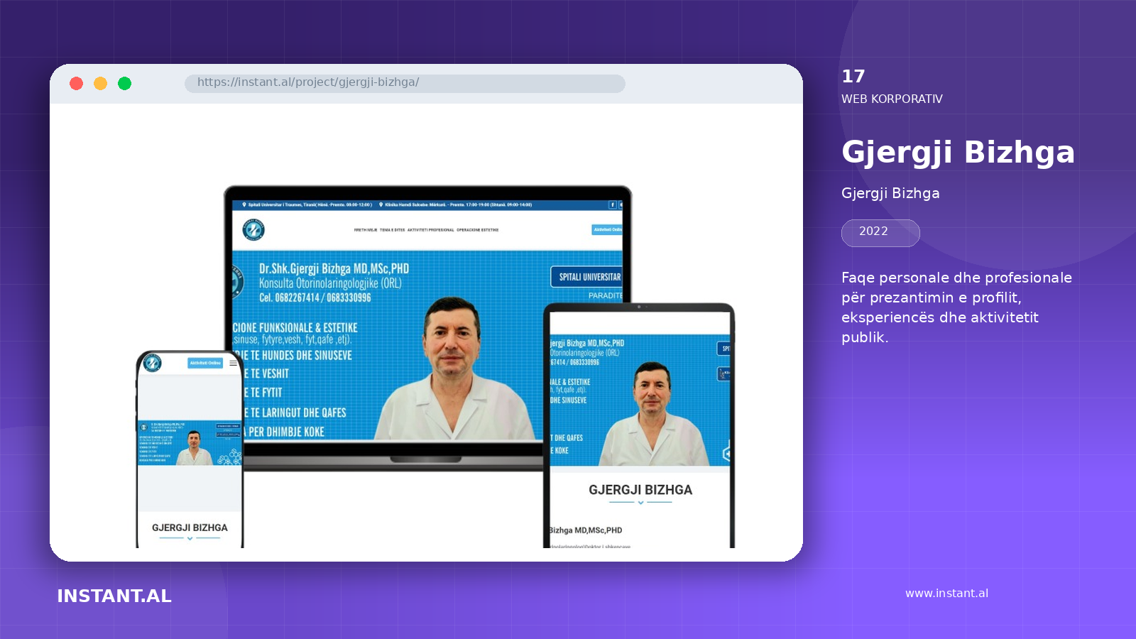 Pamje nga projekti Gjergji Bizhga