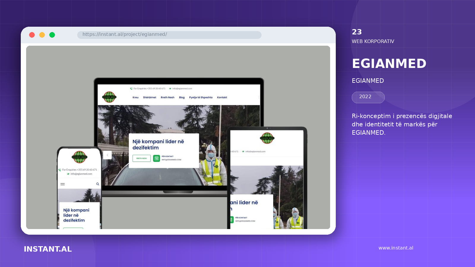 Pamje nga projekti EGIANMED